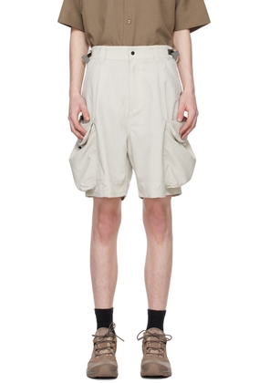 meanswhile Off-White Luggage Shorts