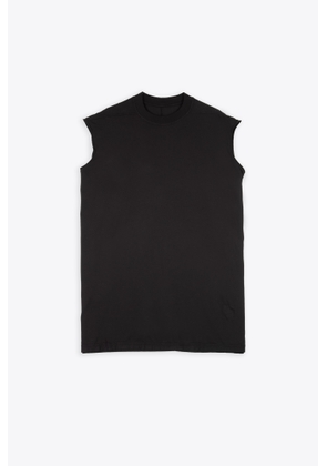 DRKSHDW Tarp T Black cotton oversized sleveless t-shirt - Tarp T