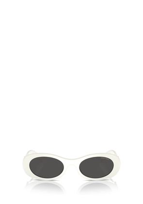 Miu Miu Eyewear Mu 06zs White Ivory Sunglasses