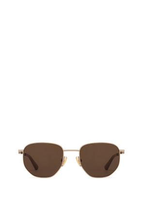 Bottega Veneta Eyewear Bv1301s Gold Sunglasses