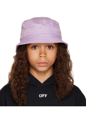 Off-White Kids Purple Industrial 2.0 Bucket Hat