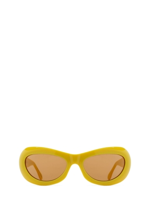 Marni Eyewear Field Of Rushes Yellow Sunglasses