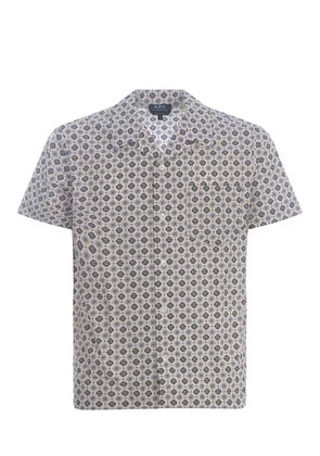 A. P.C. Pattern-printed Short-sleeved Shirt