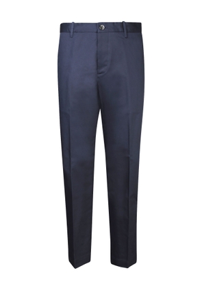 Nine In The Morning Blue Tailored Trousers