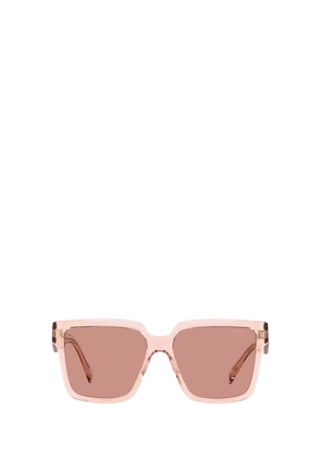 Prada Eyewear Pr 24zs Geranium / Petal Crystal Sunglasses