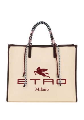 Etro Shopper Bag With Braided Handles