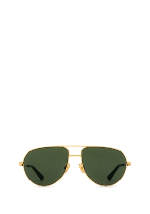 Bottega Veneta Eyewear Bv1302s Gold Sunglasses