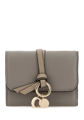 Chloé Grey Leather Wallet