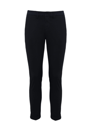 Fay Capri Trousers With Turn-up