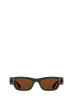 Bottega Veneta Eyewear Bv1308s Green Sunglasses