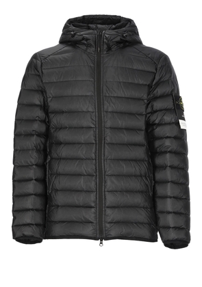 Stone Island Quilted Jacket With Logo