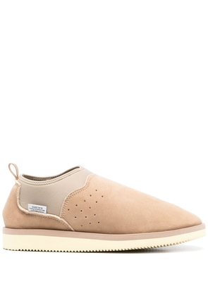 Suicoke Ron suede slippers - Brown