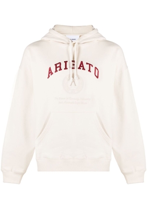 Axel Arigato Arigato University cotton hoodie - Neutrals