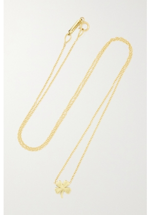 Jennifer Meyer - Mini Clover 18-karat Gold Necklace - One size