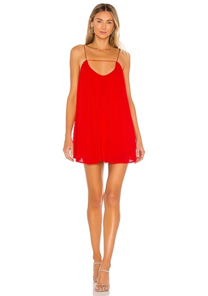 superdown Sylvia Mini Dress in Red. Size M, S, XL, XS, XXS.