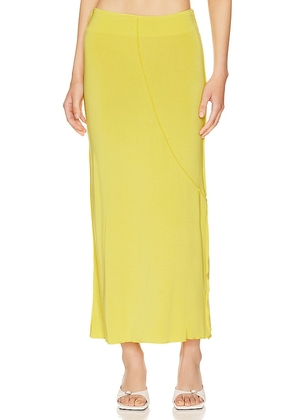 The Line by K Vana Skirt in Yellow. Size S.