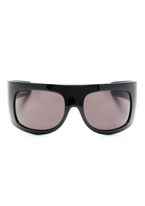 Gucci Eyewear mask-frame sunglasses - Black