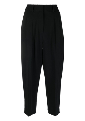 Michael Michael Kors high-waisted cropped trousers - Black