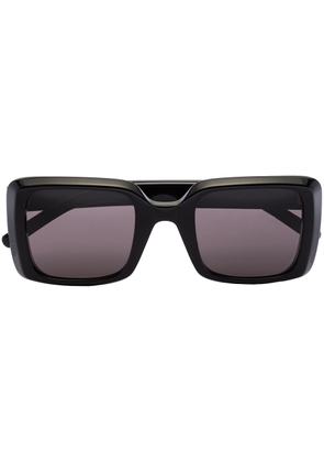 Saint Laurent Eyewear SL497 oversized-frame sunglasses - Black
