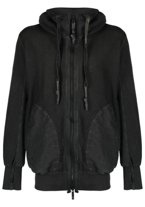 Isaac Sellam Experience zip-up organic cotton hoodie - Grey