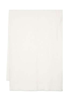 Valentino Garavani Toile Iconographe-jacquard scarf - White