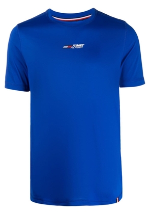 Tommy Hilfiger logo-print T-shirt - Blue