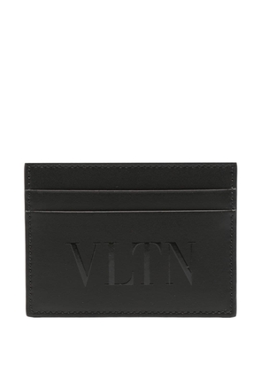 Valentino Garavani VLTN leather wallet - Black