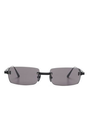 Chimi rectangle-frame sunglasses - Black
