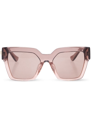 Versace Eyewear square-frame sunglasses - Brown