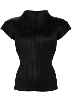 Pleats Please Issey Miyake Monthly Colors: June blouse - Black