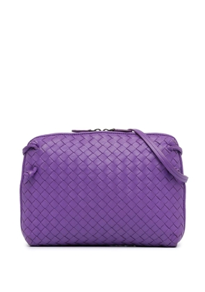 Bottega Veneta Pre-Owned 2012-2023 Intrecciato Nodini crossbody bag - Purple