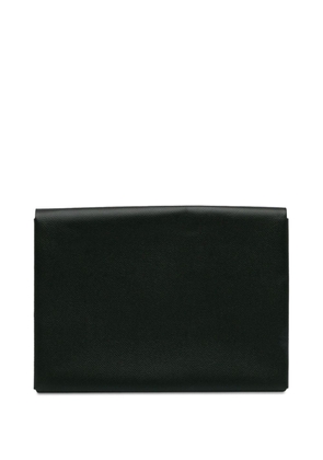 Hermès Pre-Owned 2018 Epsom Pochette Calvi GM clutch bag - Black