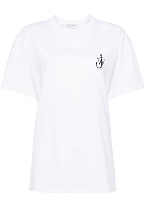 JW Anderson cat-print organic-cotton T-shirt - White