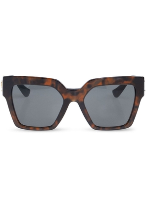 Versace Eyewear square-frame sunglasses - Brown