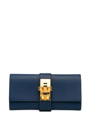 Hermès Pre-Owned 2016 Swift Medor 23 clutch bag - Blue