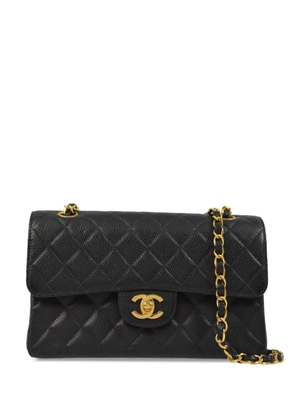 CHANEL Pre-Owned 2000 small Double Flap shoulder bag - Black