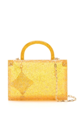 ESTILÉ Mochi transparent-design mini bag - Yellow