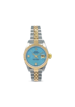 Rolex 2000 pre-owned Oyster Perpetual Date 26mm - Blue