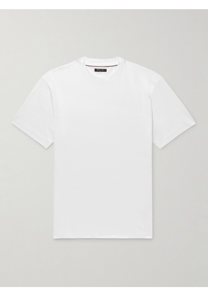 Loro Piana - Cotton-Jersey T-Shirt - Men - White - XS