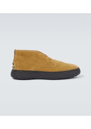Tod's Suede lace-up boots