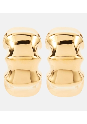 Khaite Julius Medium 18kt gold-plated brass earrings