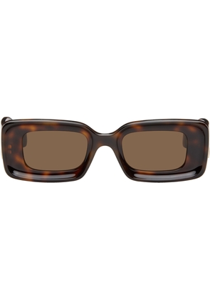 LOEWE Tortoiseshell Rectangular Sunglasses