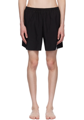 Acne Studios Black Relaxed-Fit Swim Shorts
