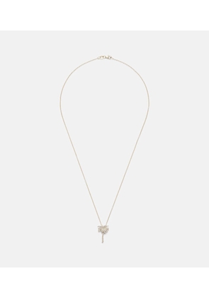 Anita Ko 18kt gold pendant necklace with diamonds