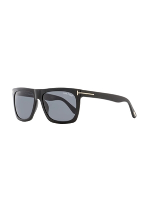 Tom Ford Morgan Smoke Square Unisex Sunglasses FT0513 01A 57