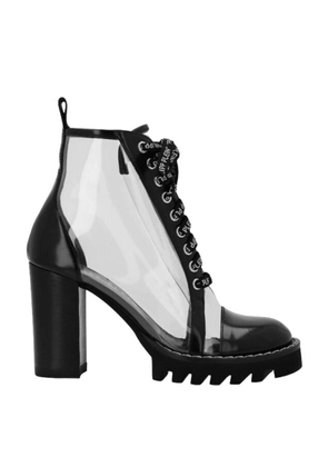 Philipp Plein High Heels PVC Ankle Boots , Brand Size 37 ( US Size 7 )