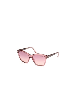 Tom Ford Lucia Violet Gradient Cat Eye Ladies Sunglasses FT1087 72Z 54