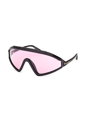 Tom Ford Lorna Violet Shield Ladies Sunglasses FT1121 01Y 00