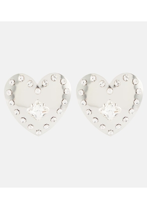 Alessandra Rich Crystal-embellished earrings