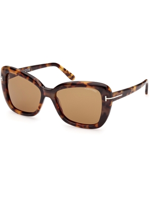 Tom Ford Maeve Roviex Butterfly Ladies Sunglasses FT1008 55J 55